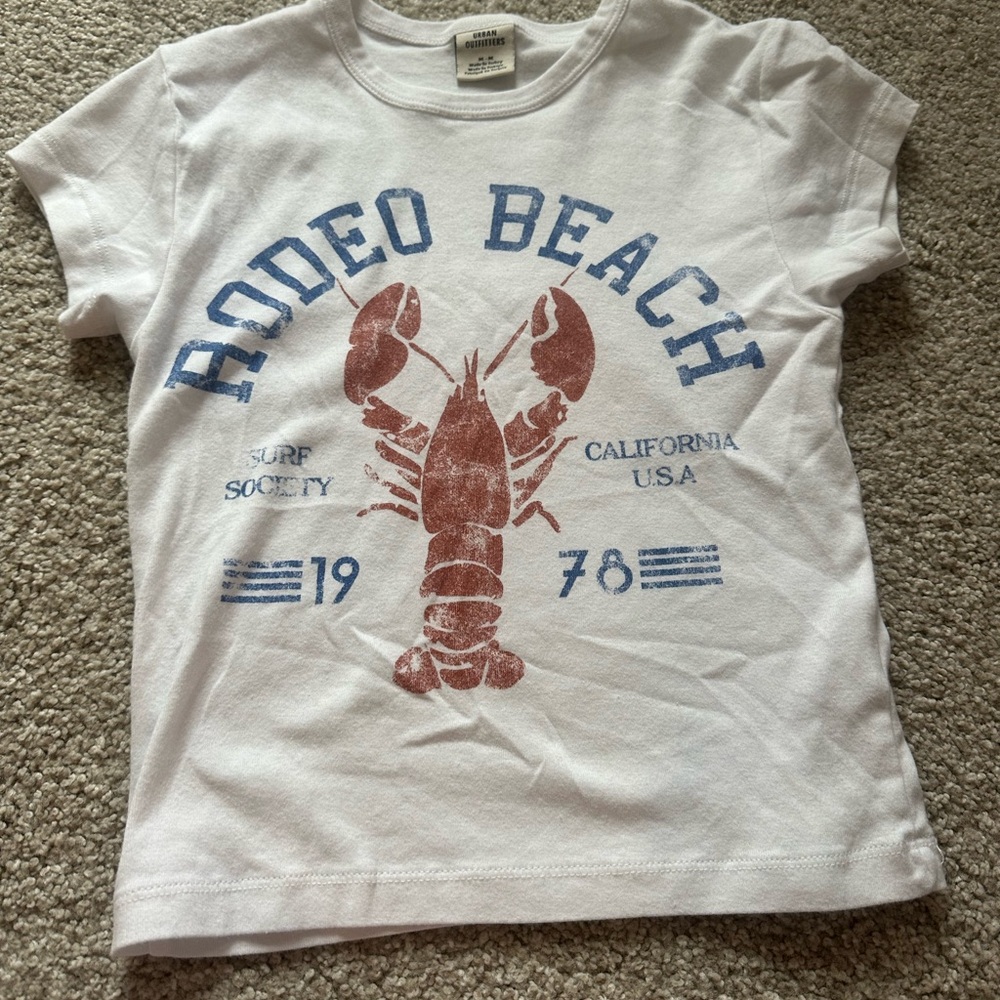 Kids Rodeo Beach White T-Shirt